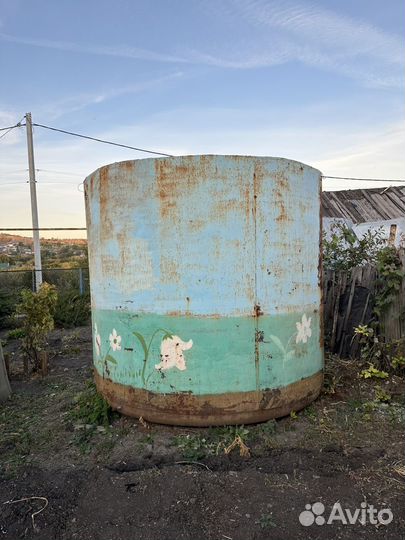 Бочка металлическая