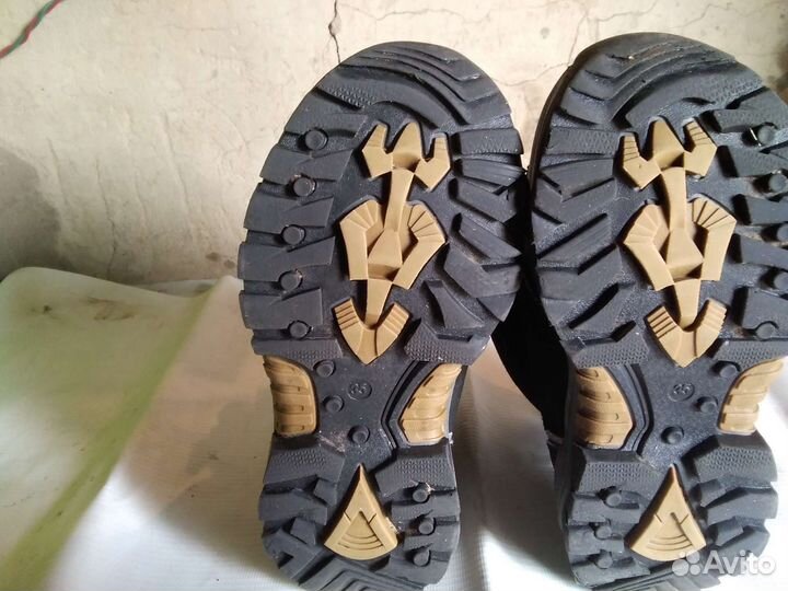 Ботинки для мальчика черные