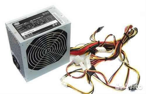 Блок питания cooler master 500W