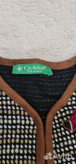 Пиджак для девочки 8 лет