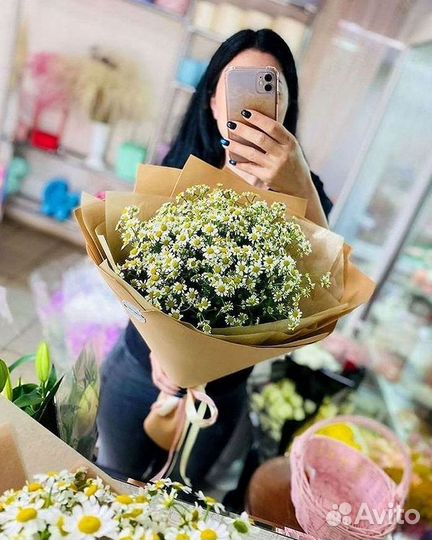 Букеты. Доставка ромашек