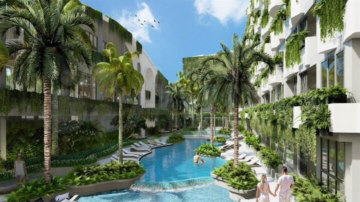 Квартира-студия, 30,3 м² (Таиланд)