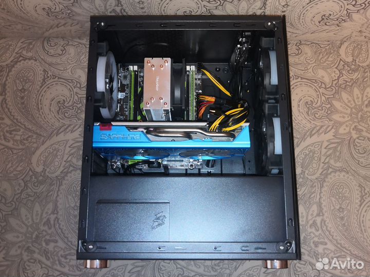 Пк Intel/20ядер/16Гб/ssd512/hdd500/RX590 8Гб