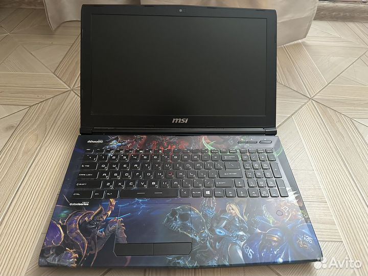 Эксклюзивный игровой ноутбук MSI