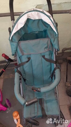 Прогулочная коляска трость бу