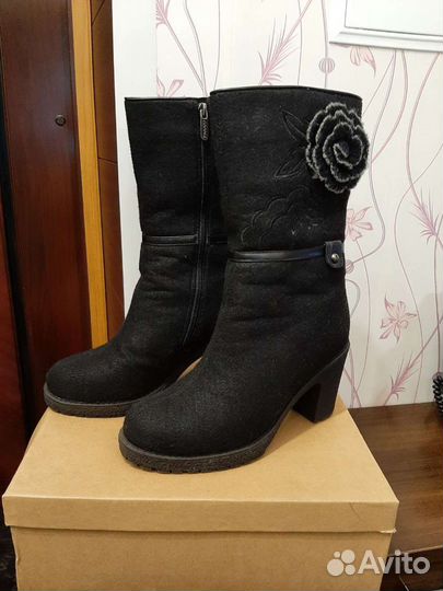 Сапоги зимние женские 39 натуральные