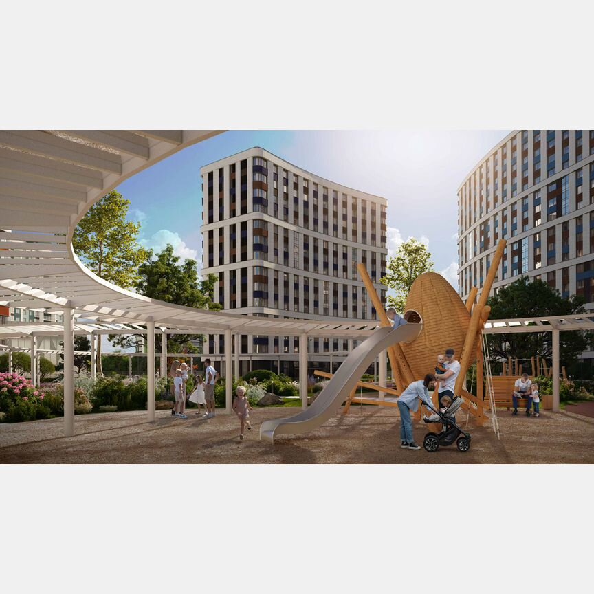 2-к. квартира, 52,8 м², 6/18 эт.