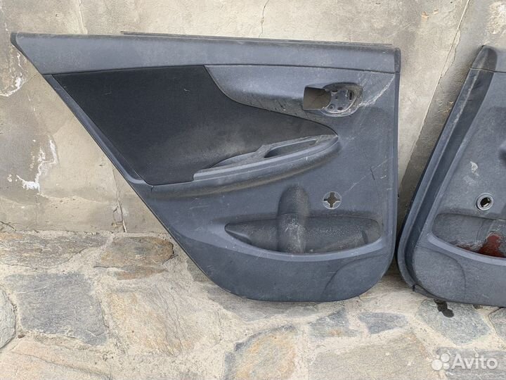 Toyota corolla 150 карты дверей