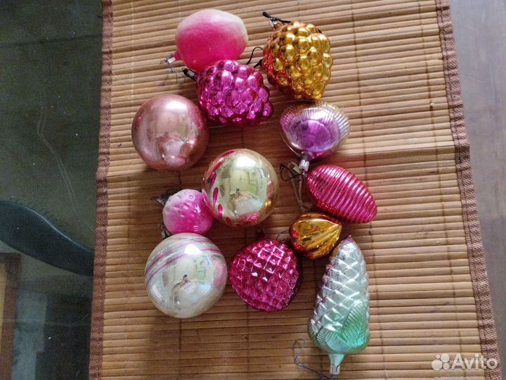 Елочные игрушки СССР одним лотом
