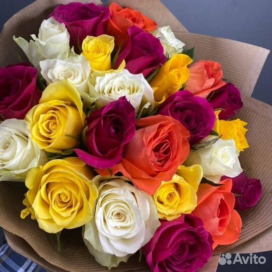 Букет из 25 роз с бесплатной доставкой