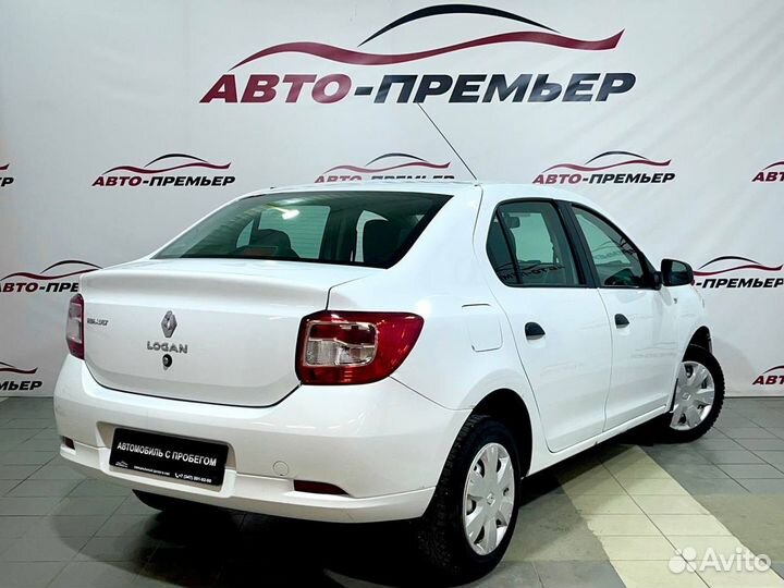 Renault Logan 1.6 МТ, 2017, 113 724 км