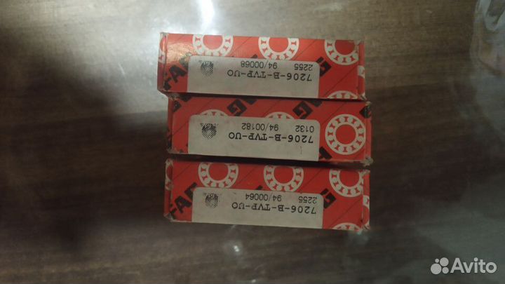 Подшипники 7206-B-TVP-UO (FAG)