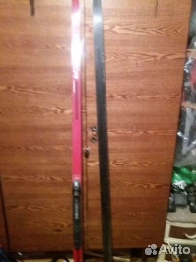 Лыжи стеклопластик тиса 1м85см