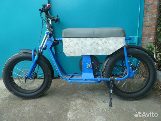 Электровелосипед фетбайк бу
