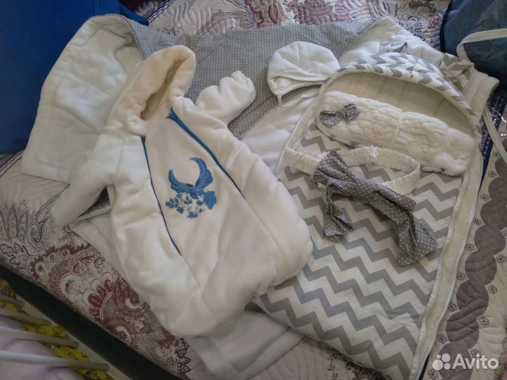 Конверт на выписку зима