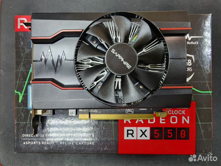 Radeon RX550 2Gb Sapphire Pulse