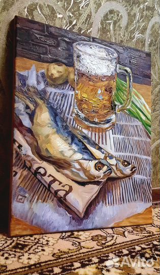 Картина маслом на холсте 