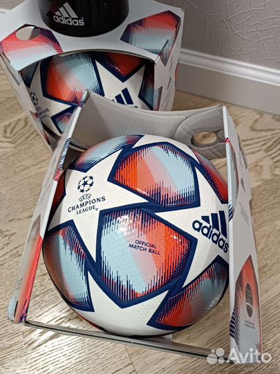 Футбольный мяч adidas лига чемпионов fifa pro джаб