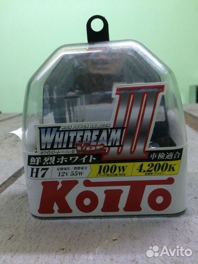 Лампы koito н7