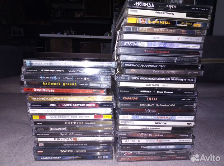 CD аудио диски rock панк тяжёлый металл обмен