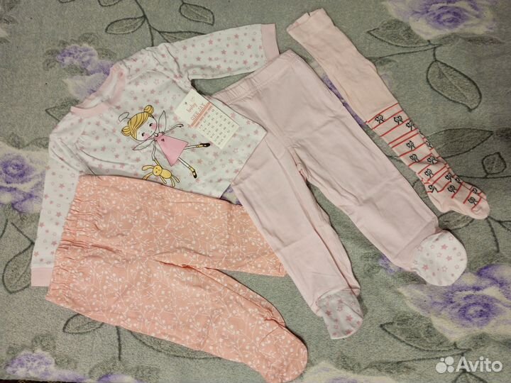 Вещи для девочки рост 68 74