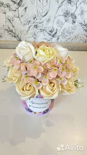 Букет из мыла