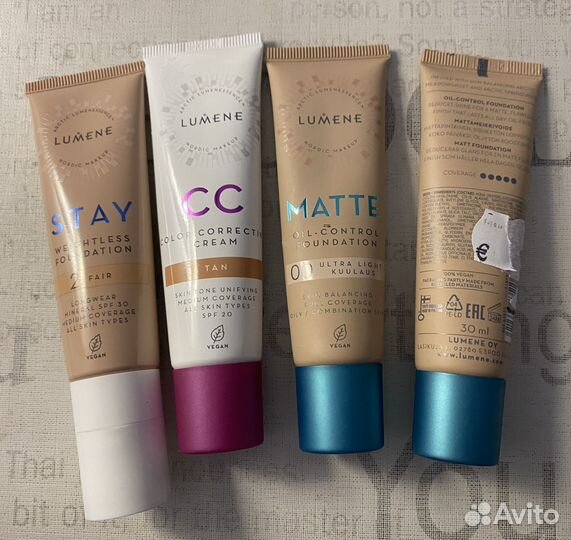 Тональный крем Lumene из Финляндии