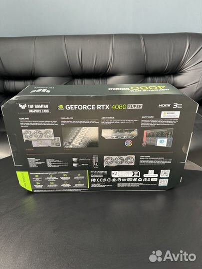 Видеокарта asus GeForce RTX 4080 super 16GB TUF