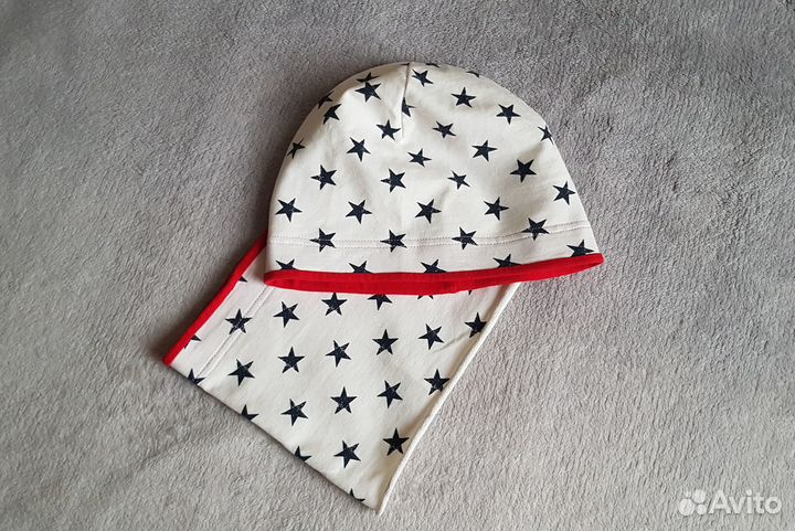 Комплект шапка и снуд 52 детский