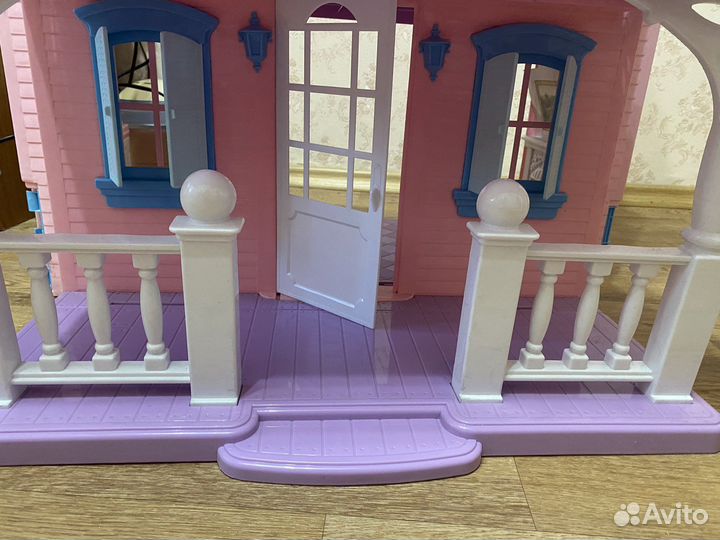 Домик кукольный + кукла в подарок