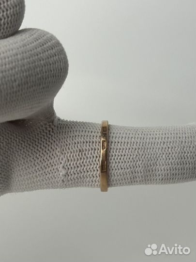 Золотое кольцо с корундом 583проба СССР