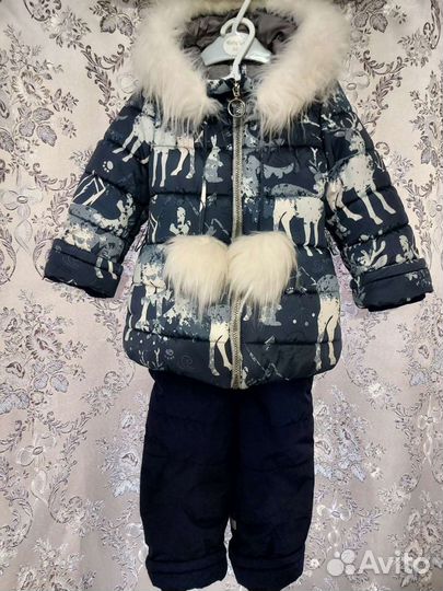 Зимний костюм для девочки
