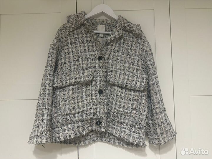 Твидовая куртка HM