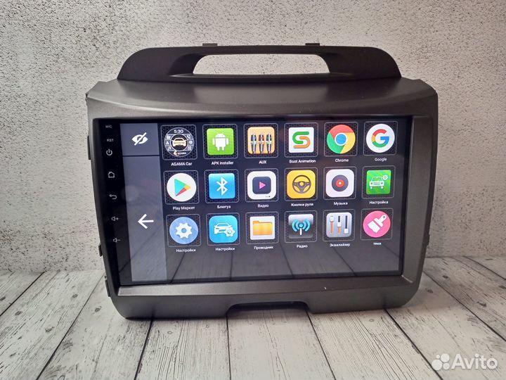 Магнитола KIA Sportage 3 на андроид IPS экран