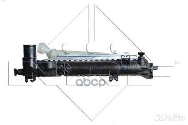 Радиатор системы охлаждения 58067 NRF