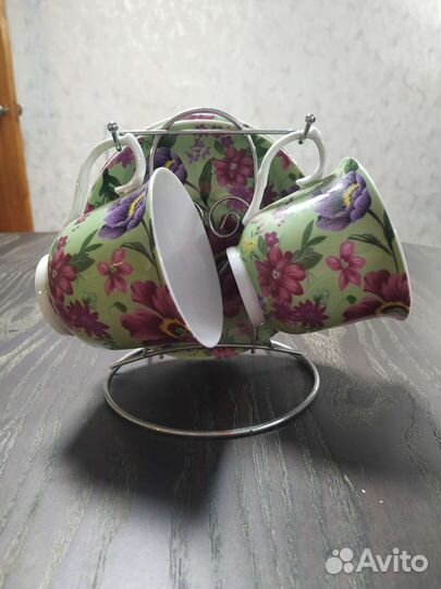 Чайный набор новый на 2 персоны