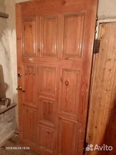 Дверь деревянная полотно