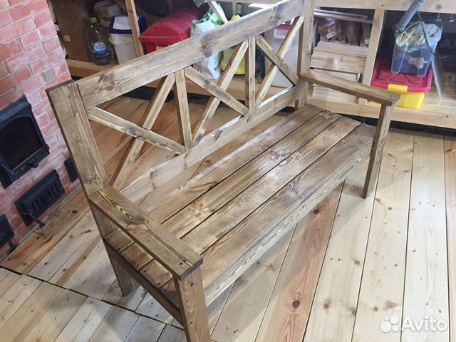 Скамья садовая лавка