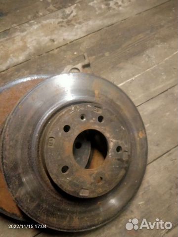 Диск тормозной передний Опель antara