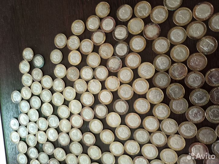 Монеты 10р биметалл юбилейные