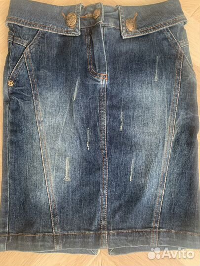 Джинсовая юбка