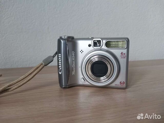 Компактный фотоаппарат Canon PowerShot A540