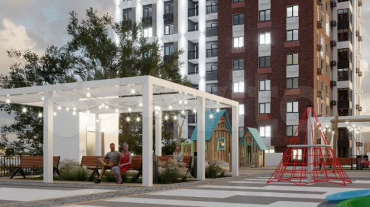 2-к. квартира, 66,6 м², 3/24 эт.