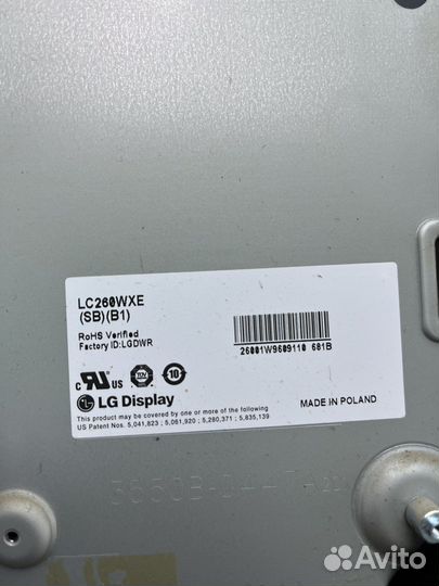 Телевизор philips 26PFL3404/60 по запчастям