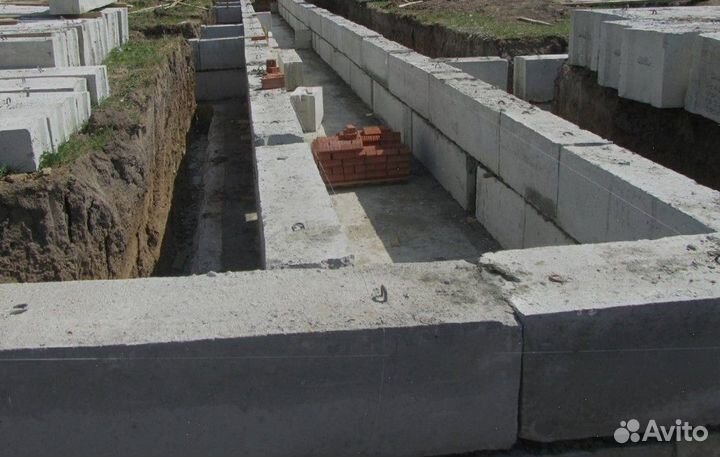 Фундаментные блоки 24.4.6 и др.размеры