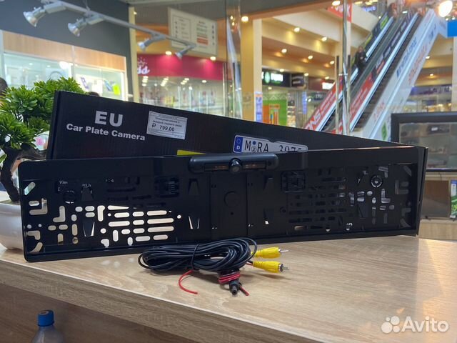 Рамка с камерой заднего вида (новая, гарантия)