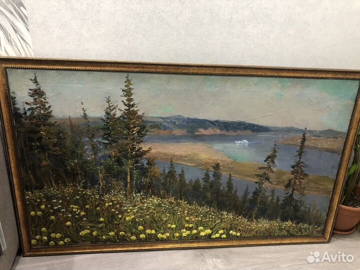 Картина маслом на холсте пейзаж