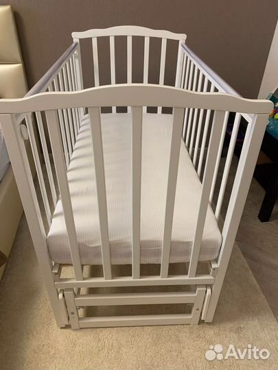 Кровать Можга Кристина+матрац+п/белье+бортики