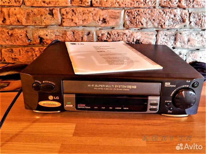 Видеоплейер VHS-LG-102W-HI-FI