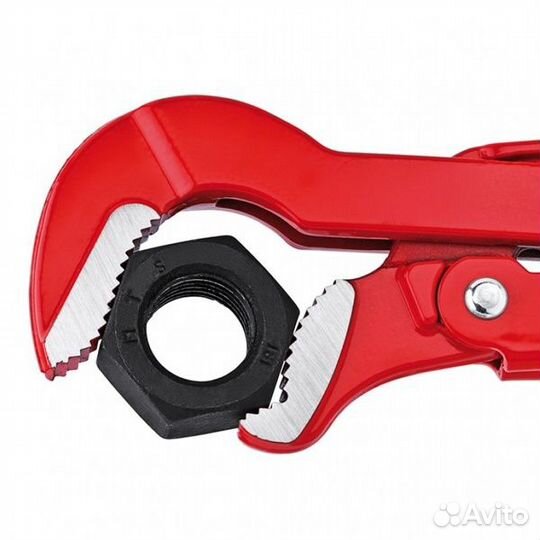 Ключ трубный Knipex 1 дюйм S-образные губки 42мм L-320мм